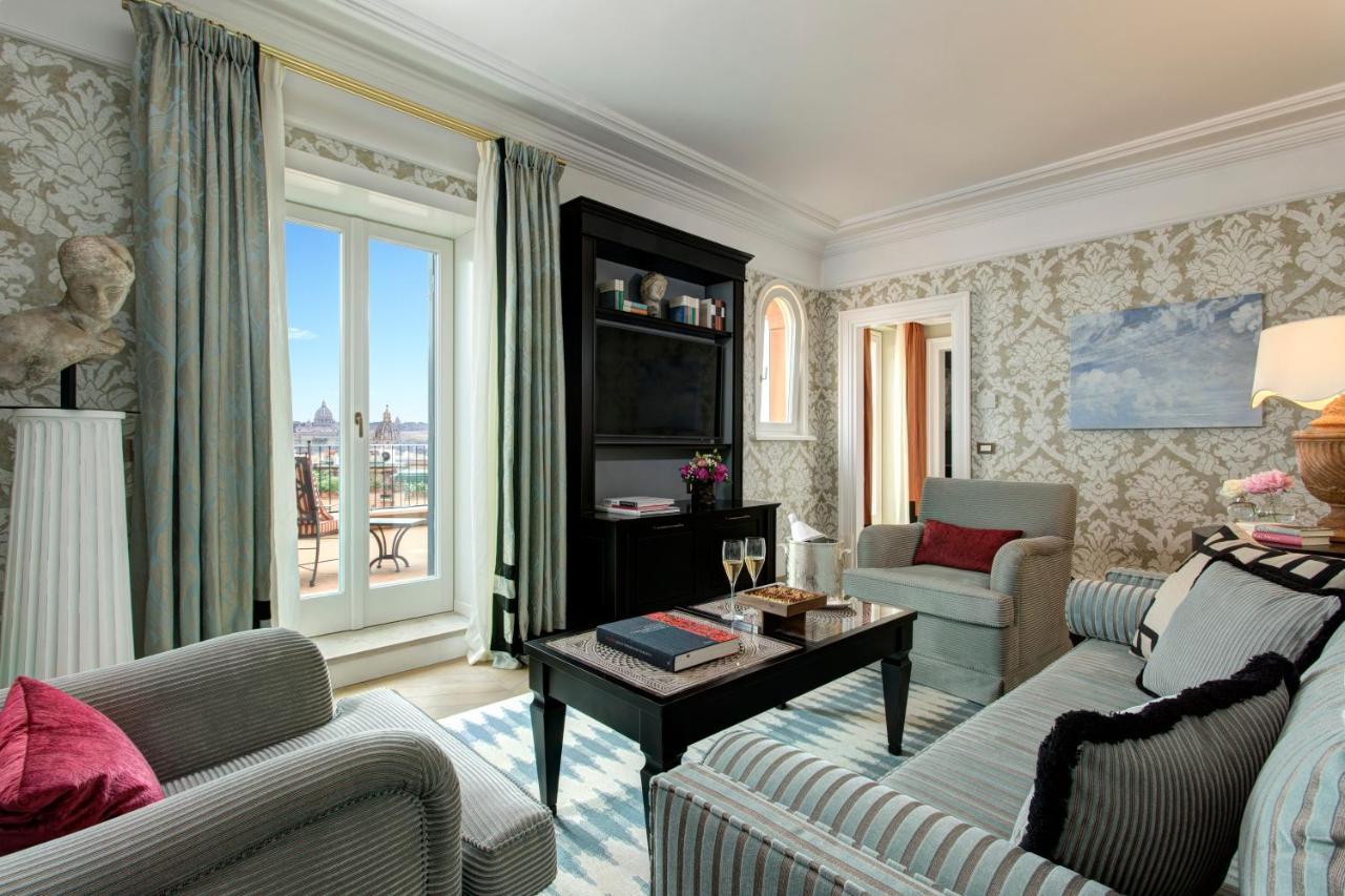 Rocco Forte Hotel De La Ville Rom Eksteriør billede