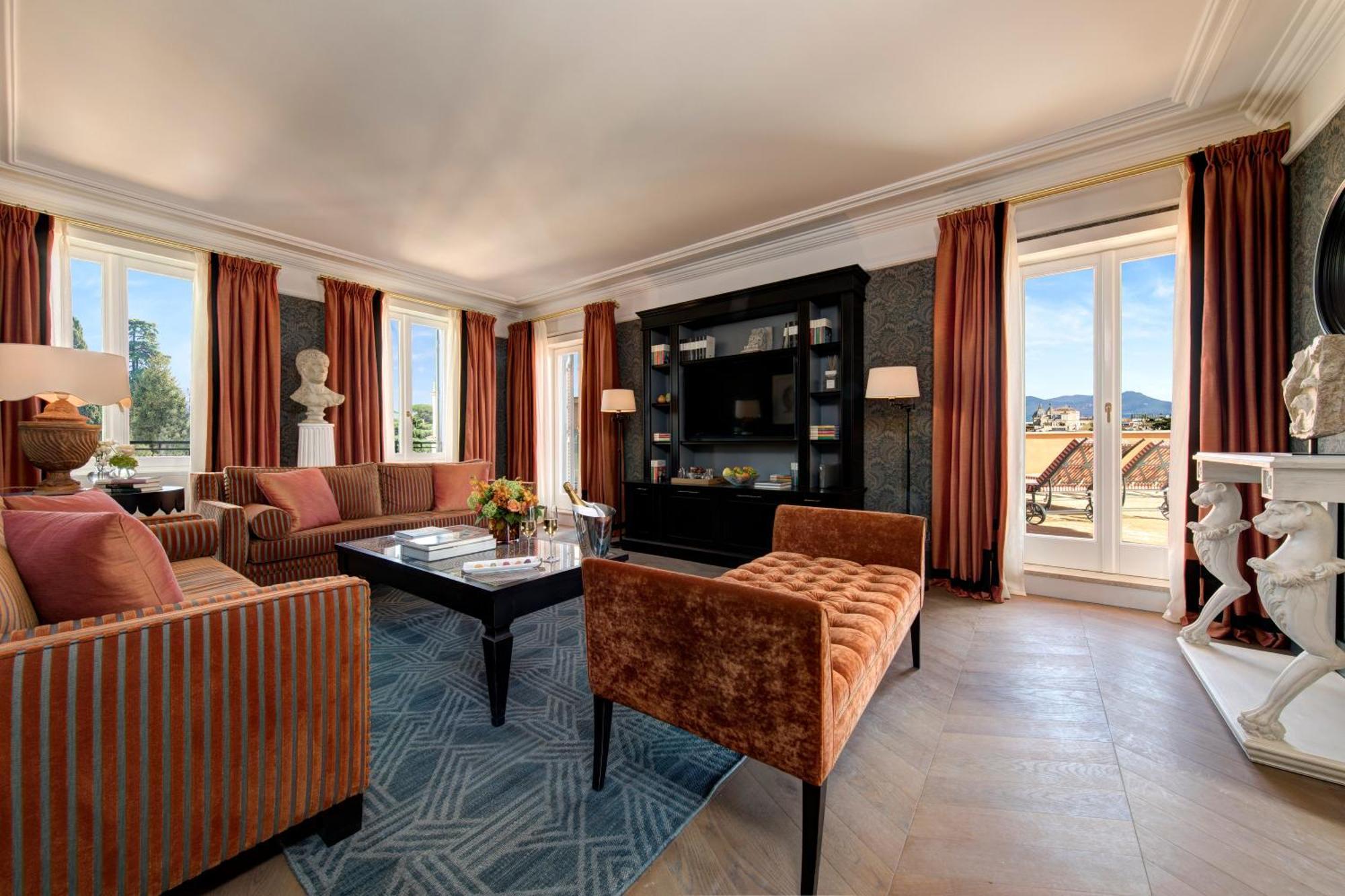 Rocco Forte Hotel De La Ville Rom Eksteriør billede