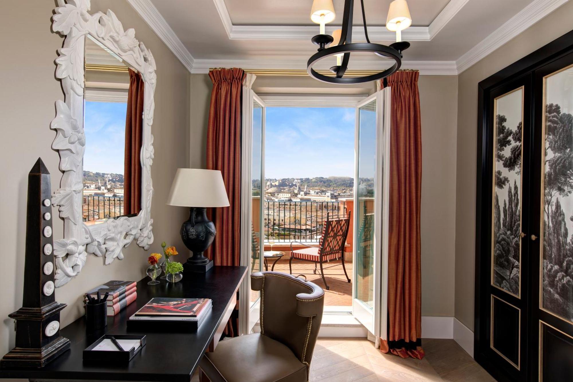 Rocco Forte Hotel De La Ville Rom Eksteriør billede
