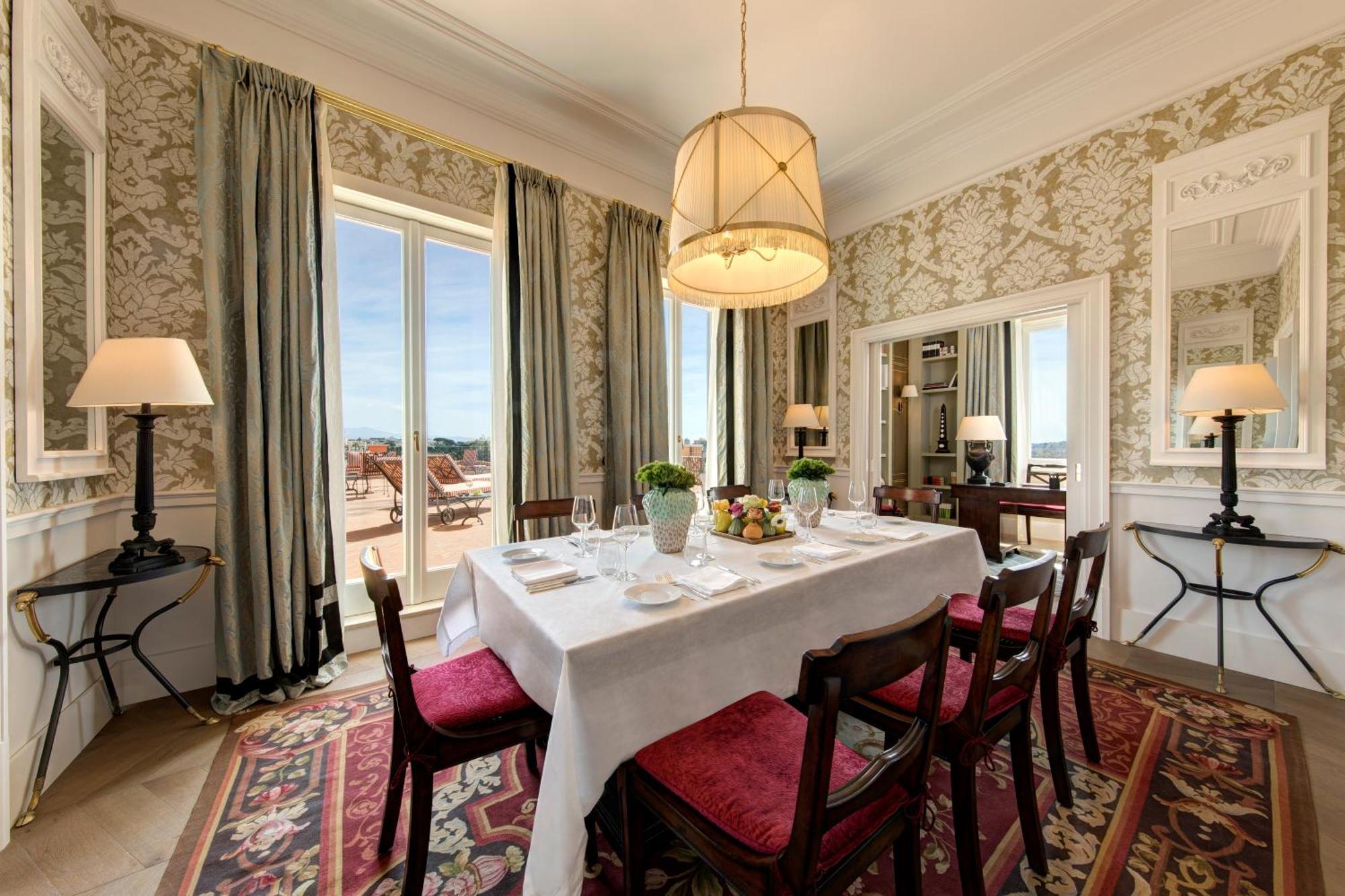 Rocco Forte Hotel De La Ville Rom Eksteriør billede