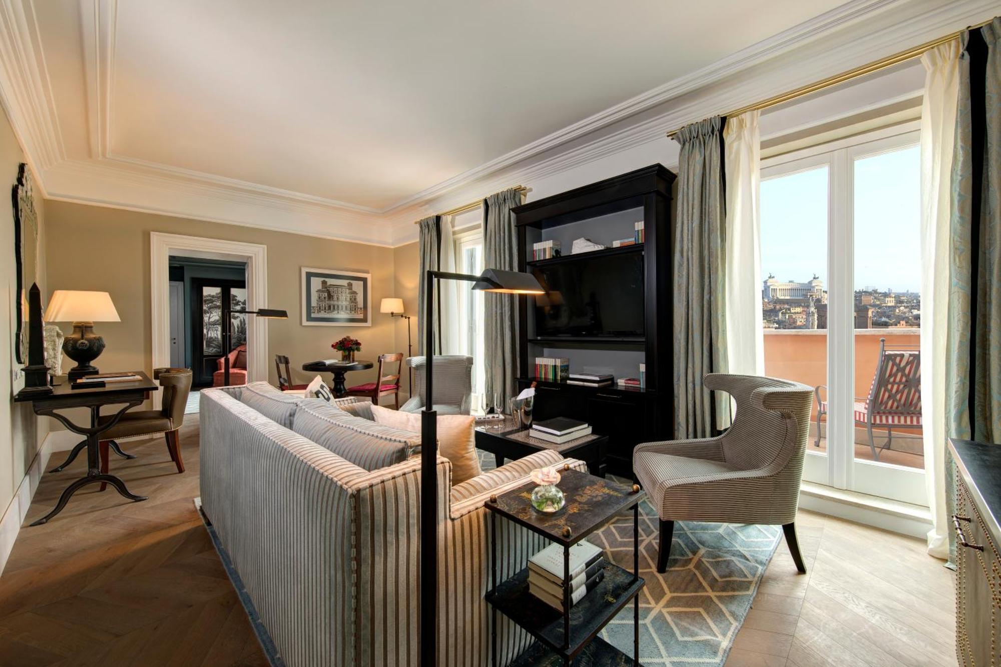 Rocco Forte Hotel De La Ville Rom Eksteriør billede
